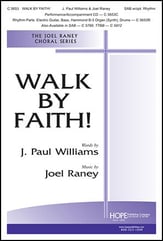 Walk by Faith! SATB choral sheet music cover